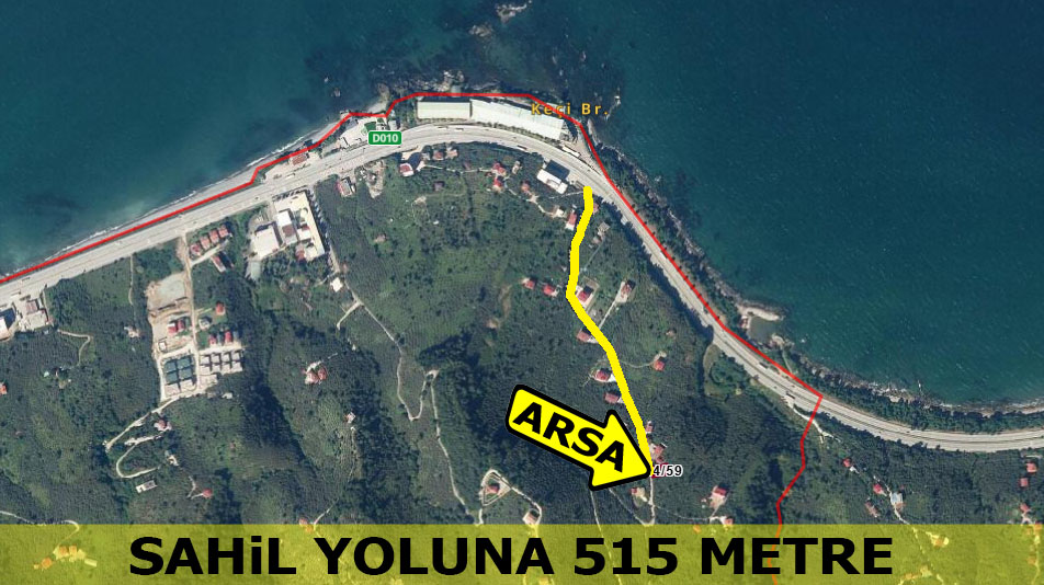 MABEL GAYRİMENKUL KEŞAP GÜNEYKÖYDE DENİZ MANZARALI VİLLALIK ARSA